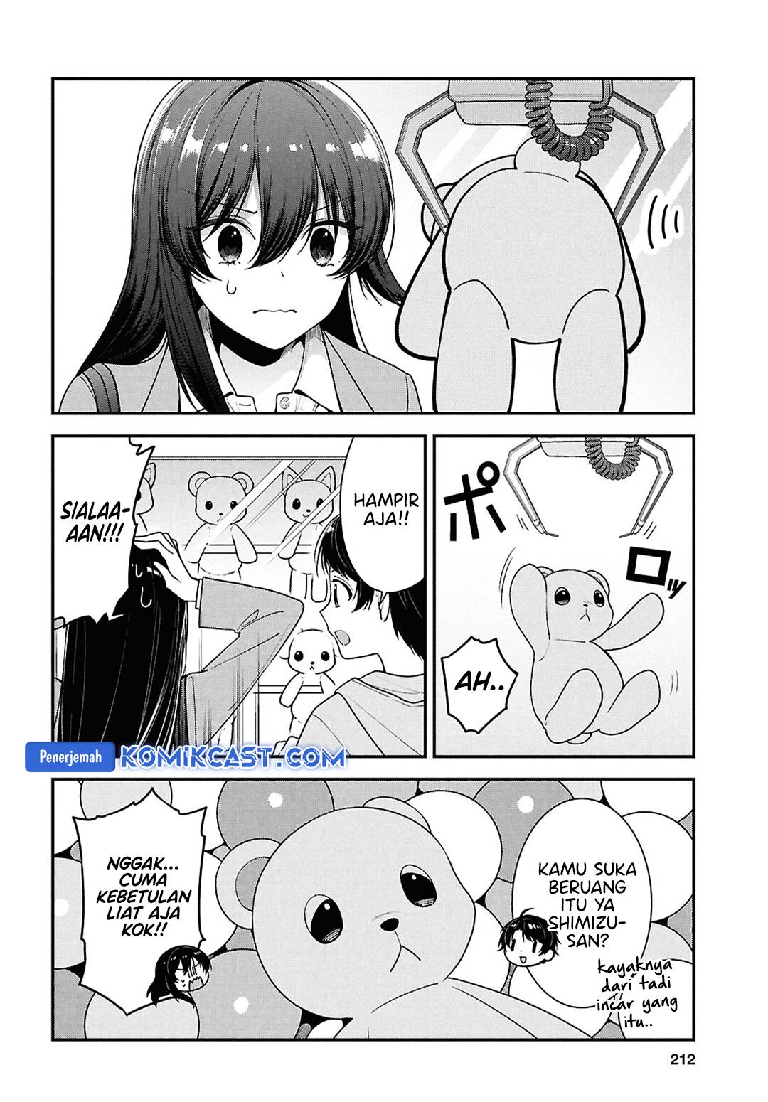 Tonari no Seki no Yankee Shimizu-san ga Kami o Kuroku Sometekita Chapter 07 Gambar 3