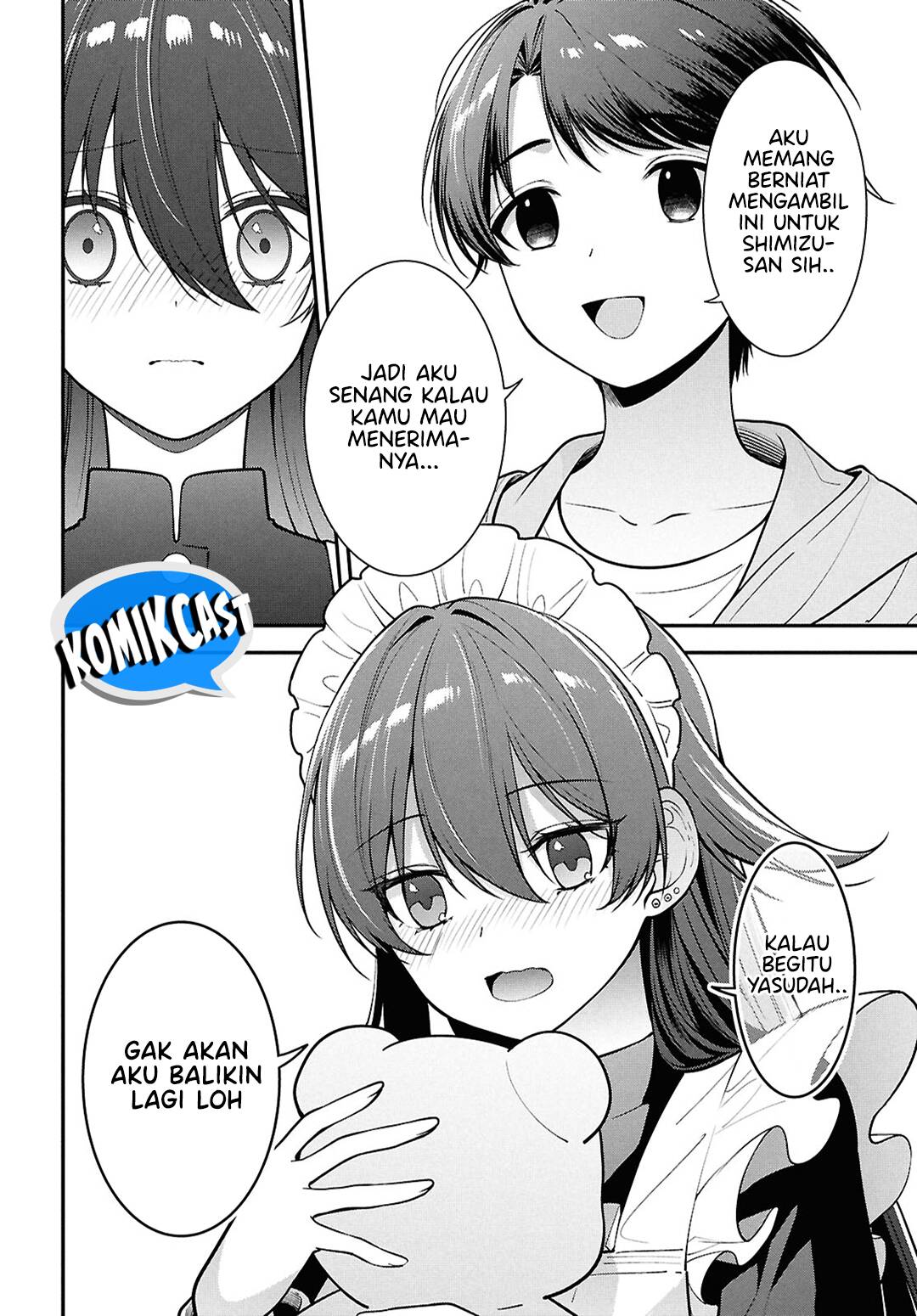 Tonari no Seki no Yankee Shimizu-san ga Kami o Kuroku Sometekita Chapter 07 Gambar 30