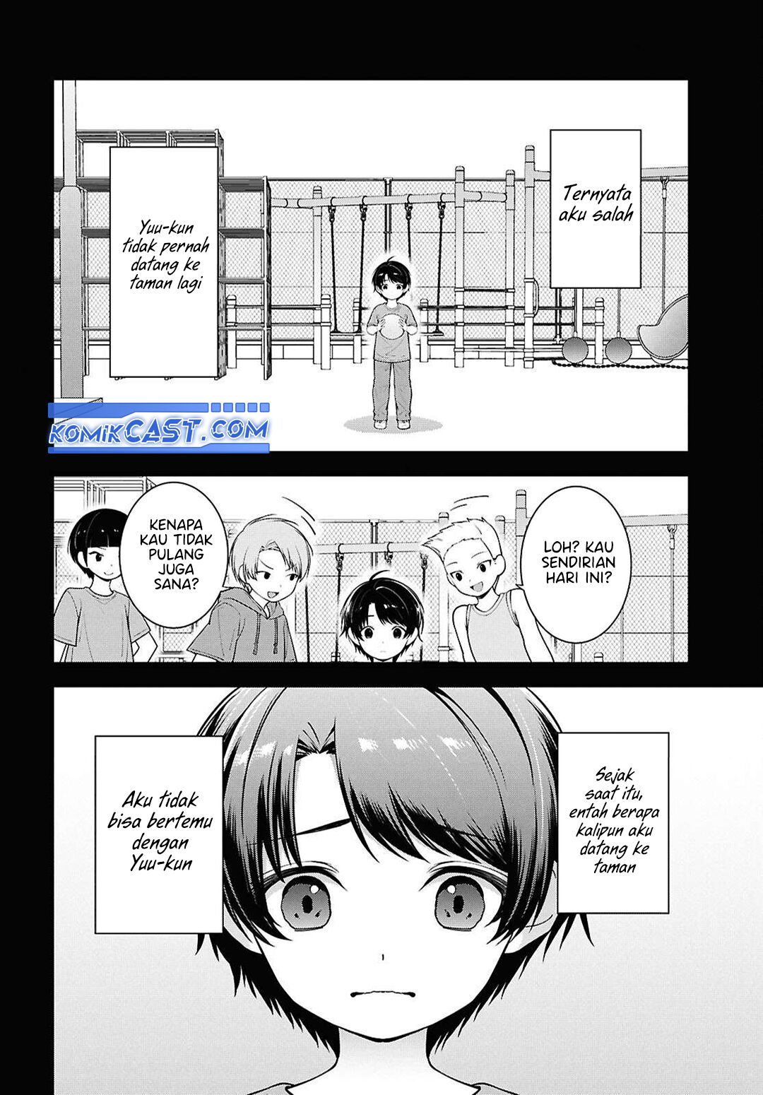 Tonari no Seki no Yankee Shimizu-san ga Kami o Kuroku Sometekita Chapter 08 Gambar 19