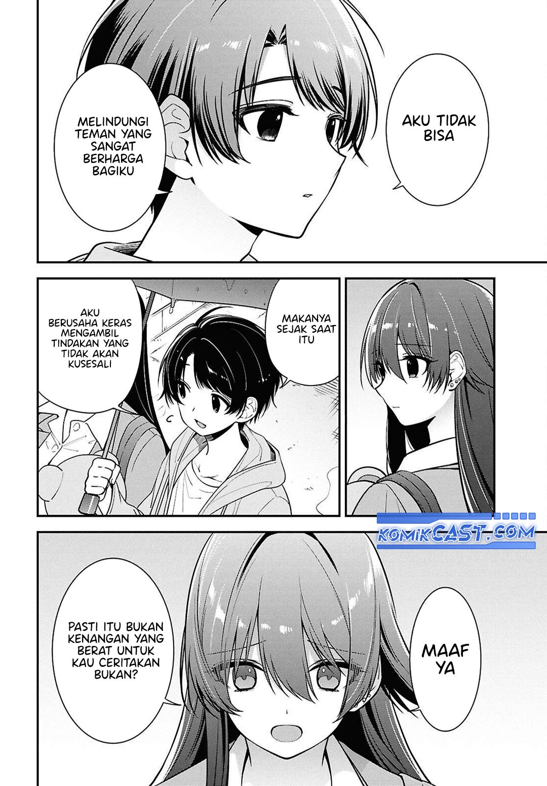 Tonari no Seki no Yankee Shimizu-san ga Kami o Kuroku Sometekita Chapter 08 Gambar 21