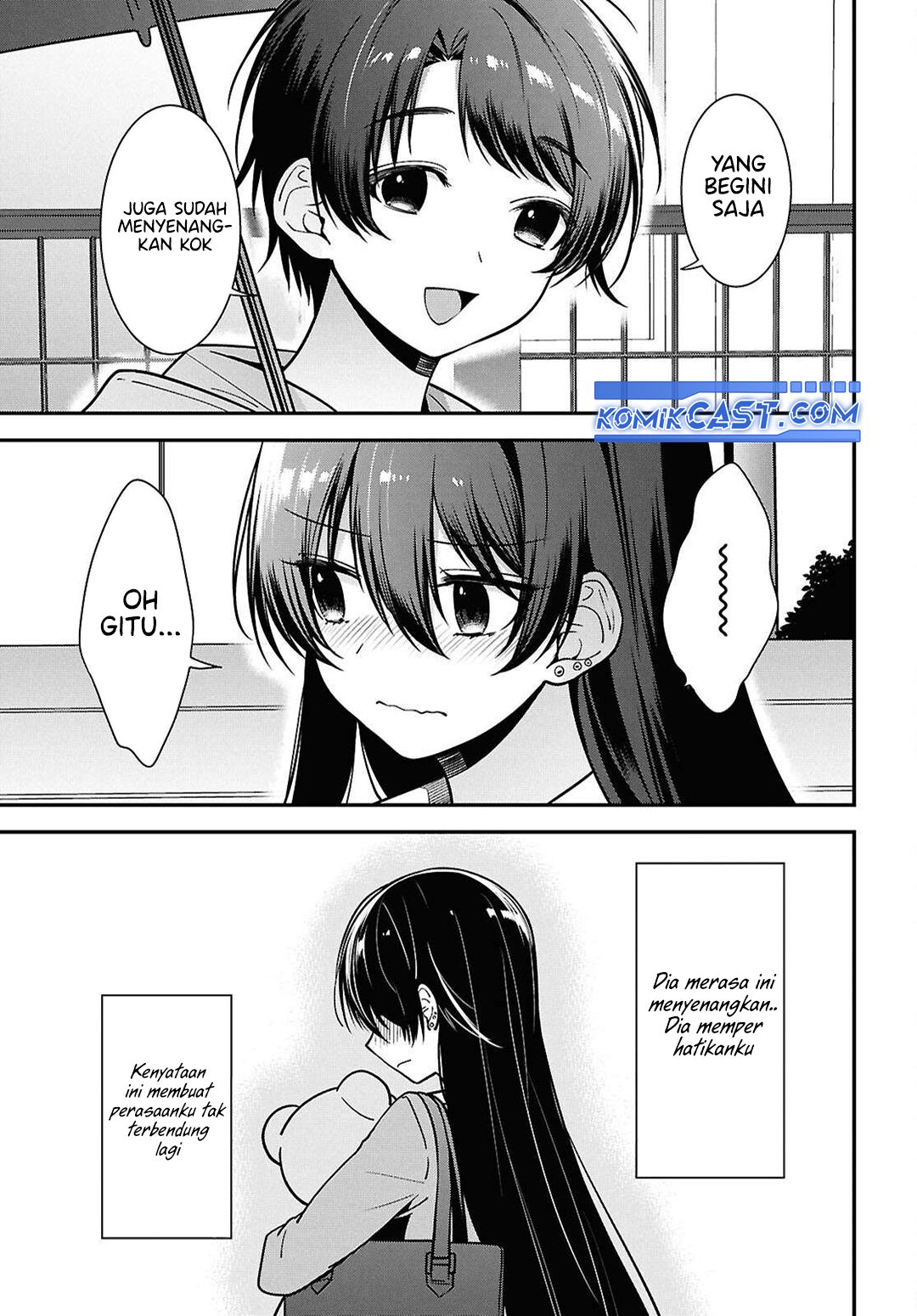 Tonari no Seki no Yankee Shimizu-san ga Kami o Kuroku Sometekita Chapter 08 Gambar 27