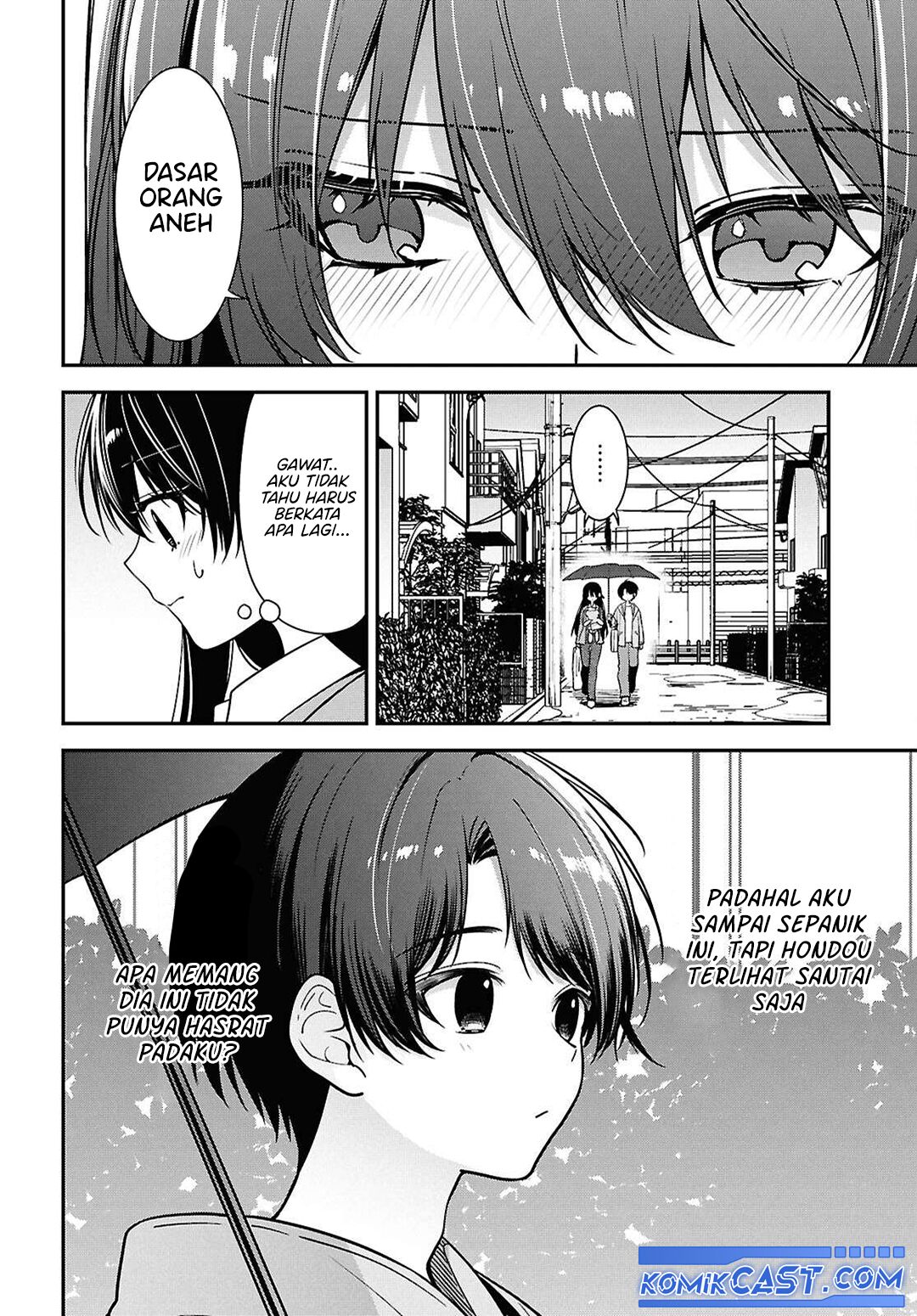 Tonari no Seki no Yankee Shimizu-san ga Kami o Kuroku Sometekita Chapter 08 Gambar 28