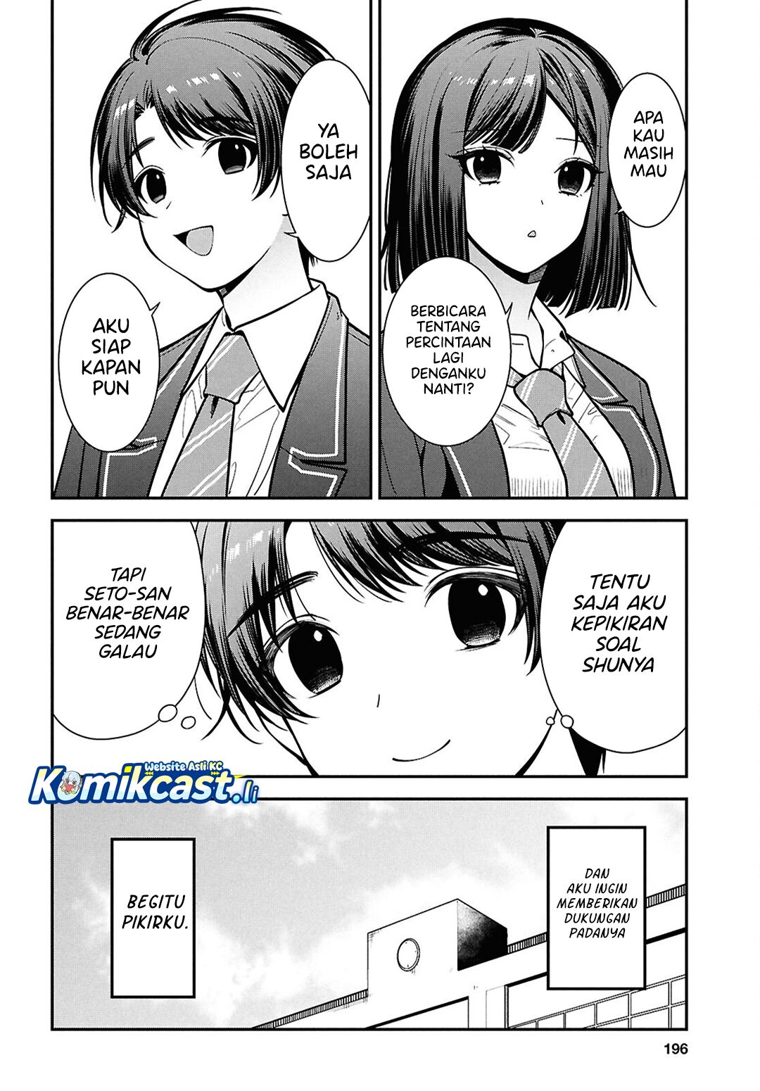Tonari no Seki no Yankee Shimizu-san ga Kami o Kuroku Sometekita Chapter 11 Gambar 15