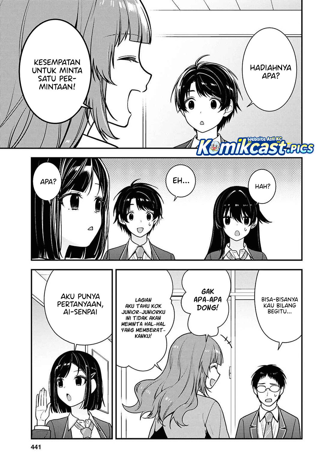 Tonari no Seki no Yankee Shimizu-san ga Kami o Kuroku Sometekita Chapter 12 Gambar 32