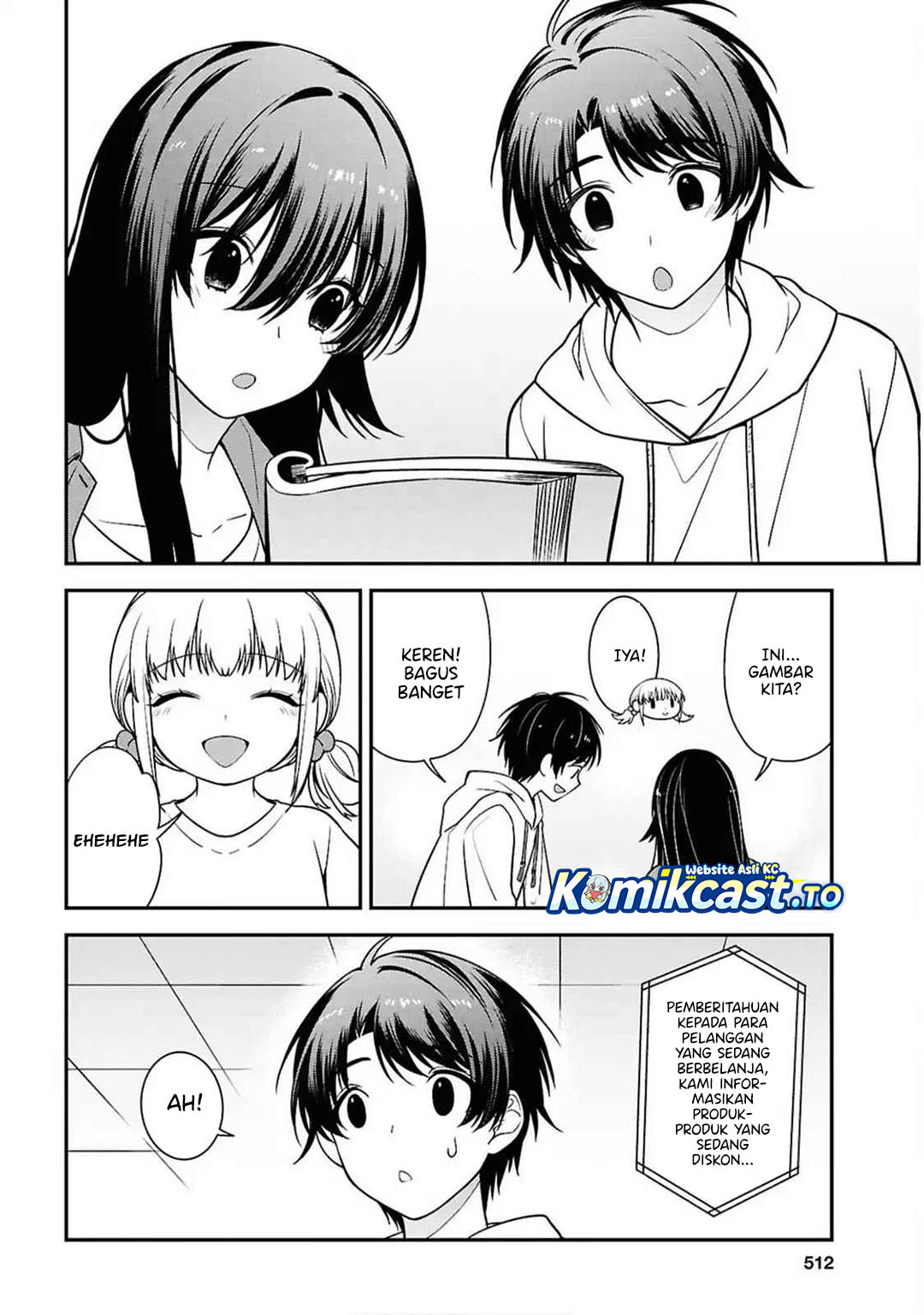 Tonari no Seki no Yankee Shimizu-san ga Kami o Kuroku Sometekita Chapter 13 Gambar 25