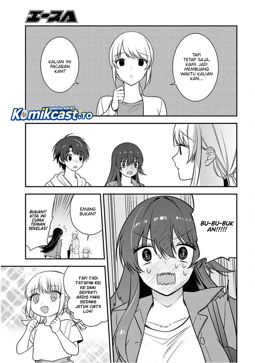 Tonari no Seki no Yankee Shimizu-san ga Kami o Kuroku Sometekita Chapter 13 Gambar 30