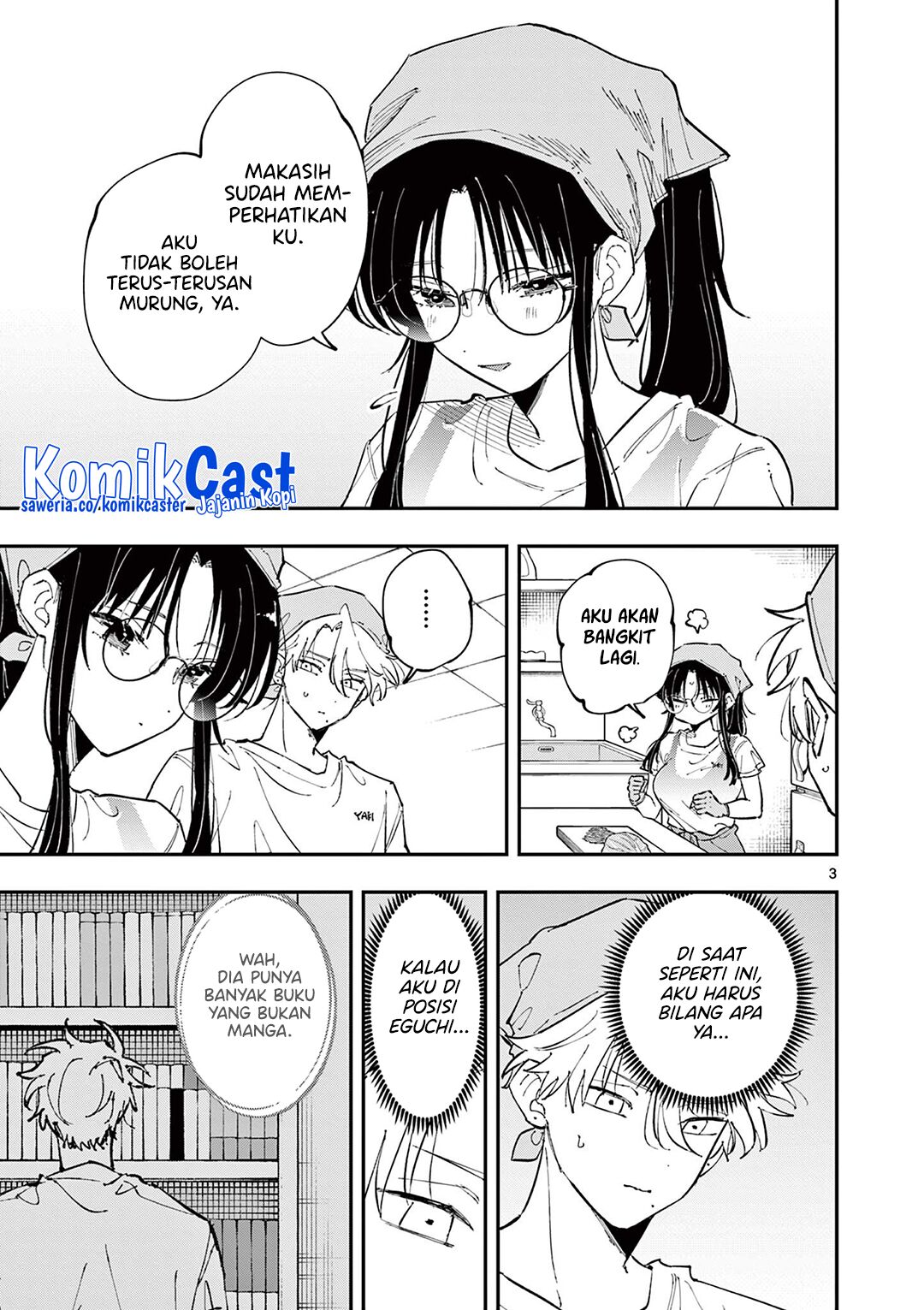Tonari no Seki no Yatsu ga Souiu Me de Mitekuru Chapter 55 Gambar 4