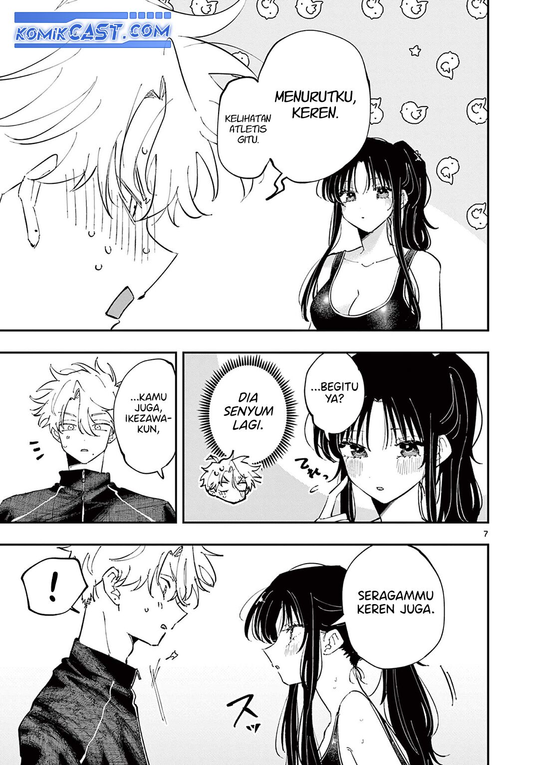 Tonari no Seki no Yatsu ga Souiu Me de Mitekuru Chapter 56 Gambar 8