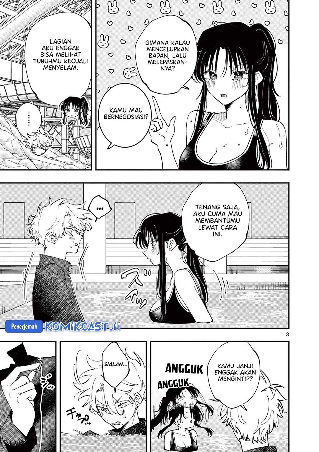 Tonari no Seki no Yatsu ga Souiu Me de Mitekuru Chapter 59 Gambar 4