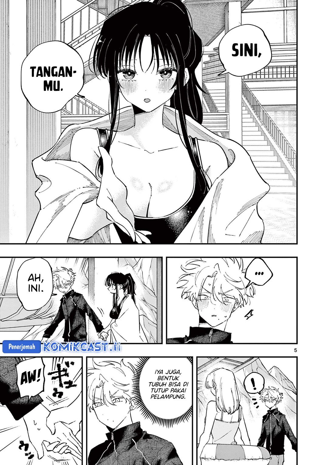 Tonari no Seki no Yatsu ga Souiu Me de Mitekuru Chapter 60 Gambar 6