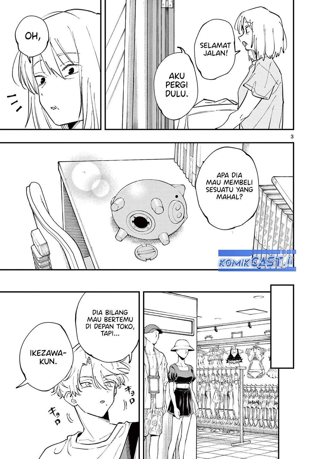 Tonari no Seki no Yatsu ga Souiu Me de Mitekuru Chapter 61 Gambar 4