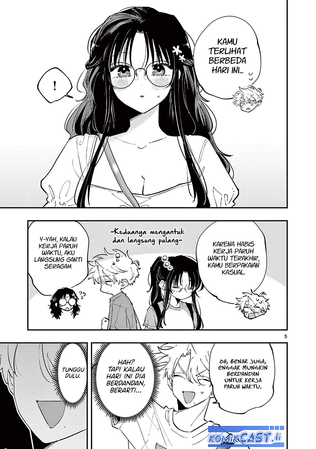 Tonari no Seki no Yatsu ga Souiu Me de Mitekuru Chapter 61 Gambar 6