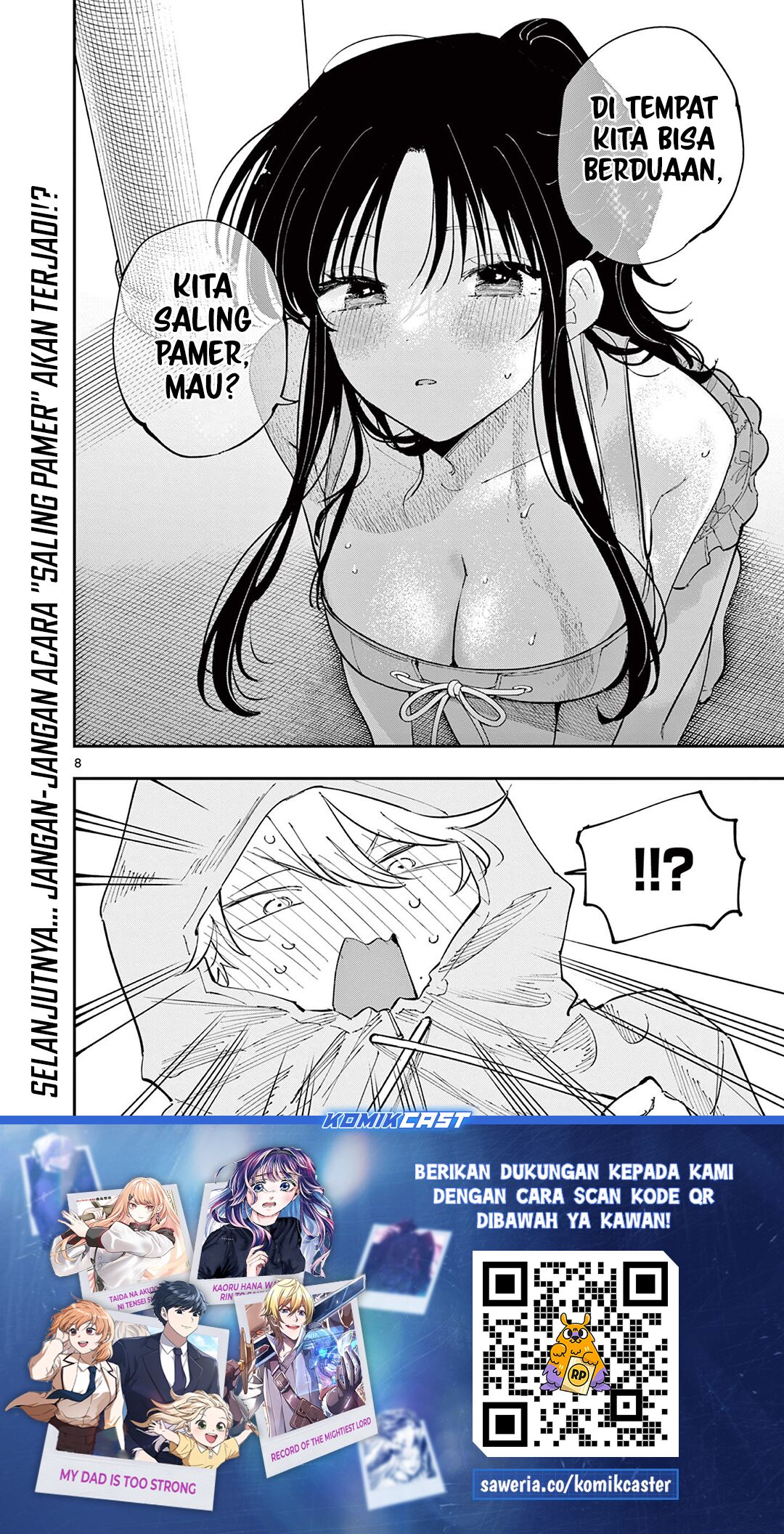 Tonari no Seki no Yatsu ga Souiu Me de Mitekuru Chapter 68 Gambar 9
