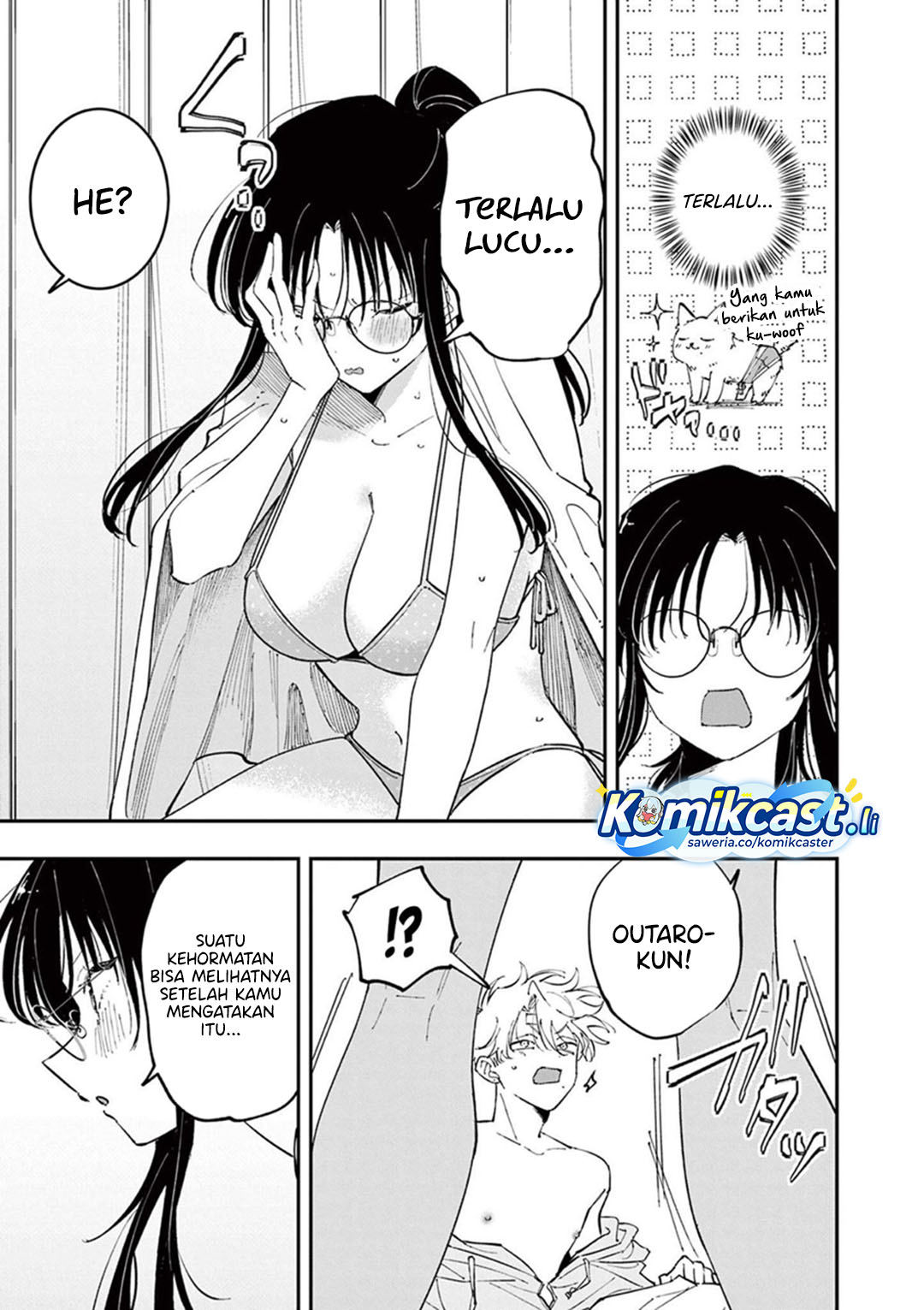 Tonari no Seki no Yatsu ga Souiu Me de Mitekuru Chapter 73 Gambar 8