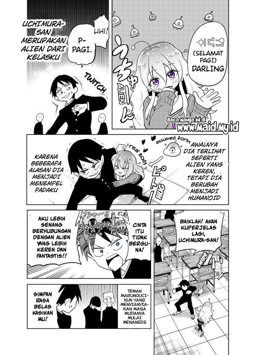 Tonari no Uchuubito ga Kowai (The Alien Next To Me Is Scary) Chapter 02 Gambar 3