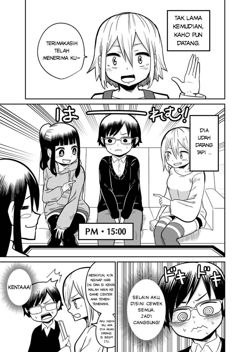 Tonight, we are having a sleepover Chapter 03 Gambar 1