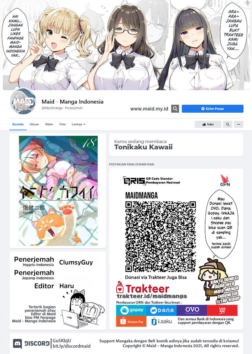 Tonikaku Kawaii Chapter 167.5 Gambar 2