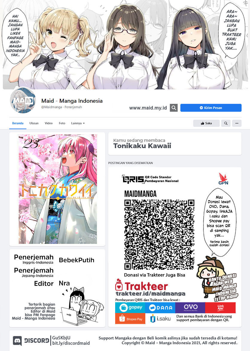 Tonikaku Kawaii Chapter 189 Gambar 2