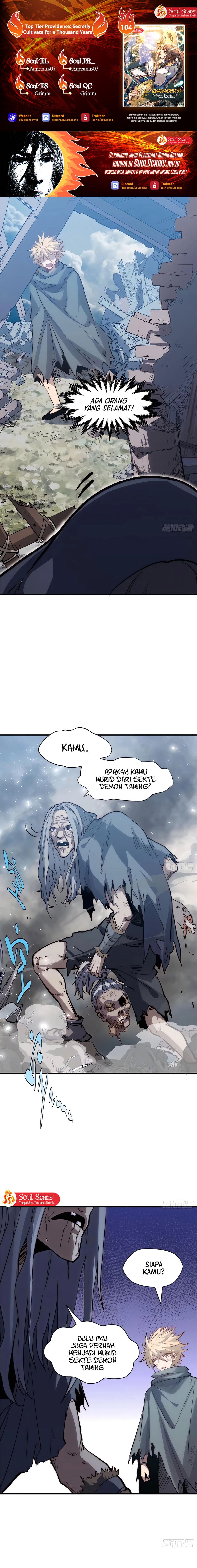 Top Tier Providence: Secretly Cultivate for a Thousand Years Chapter 104 Gambar 1