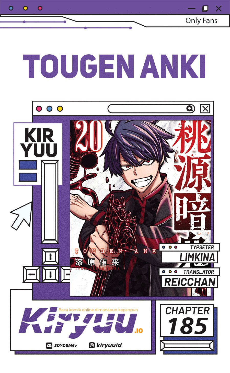 Tougen Anki Chapter 185 Gambar 1