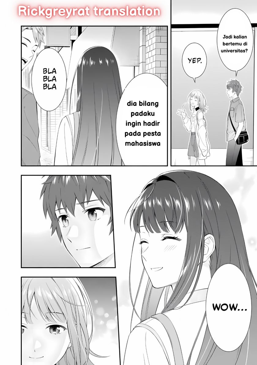 Toumei na Yoru ni Kakeru-kun to, Me ni Mienai Koi wo Shita. Chapter 01 Gambar 15