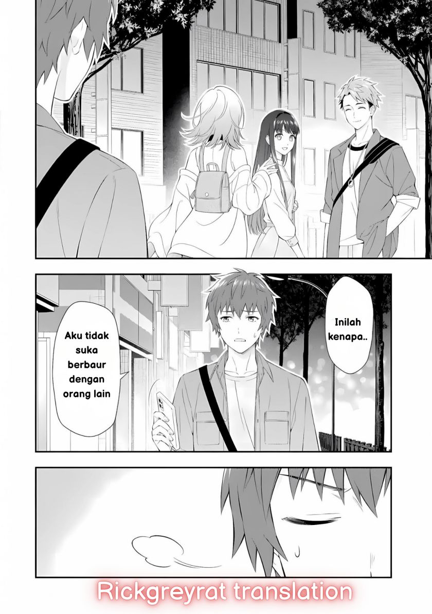 Toumei na Yoru ni Kakeru-kun to, Me ni Mienai Koi wo Shita. Chapter 01 Gambar 21