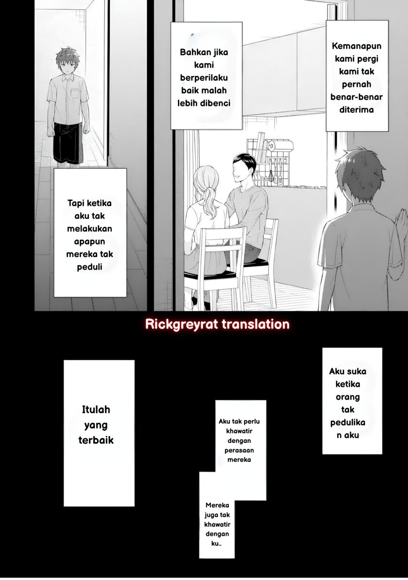 Toumei na Yoru ni Kakeru-kun to, Me ni Mienai Koi wo Shita. Chapter 01 Gambar 23