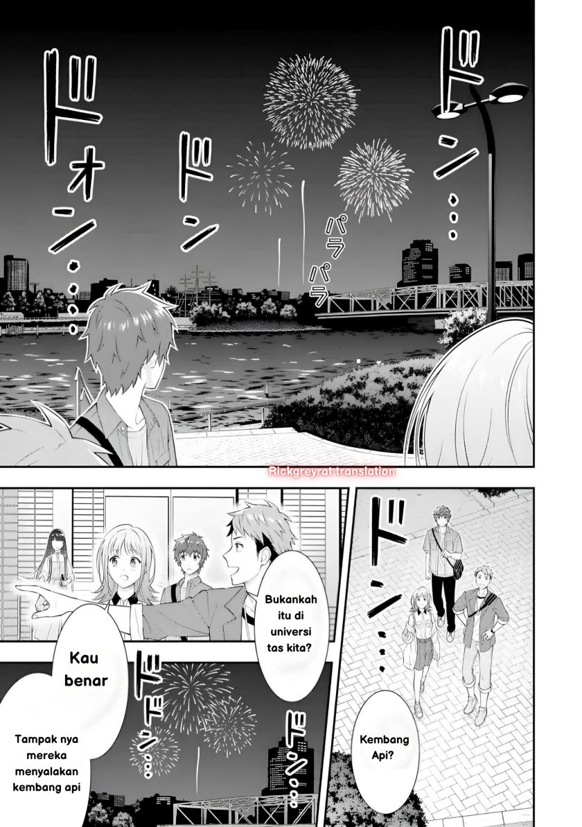 Toumei na Yoru ni Kakeru-kun to, Me ni Mienai Koi wo Shita. Chapter 01 Gambar 26