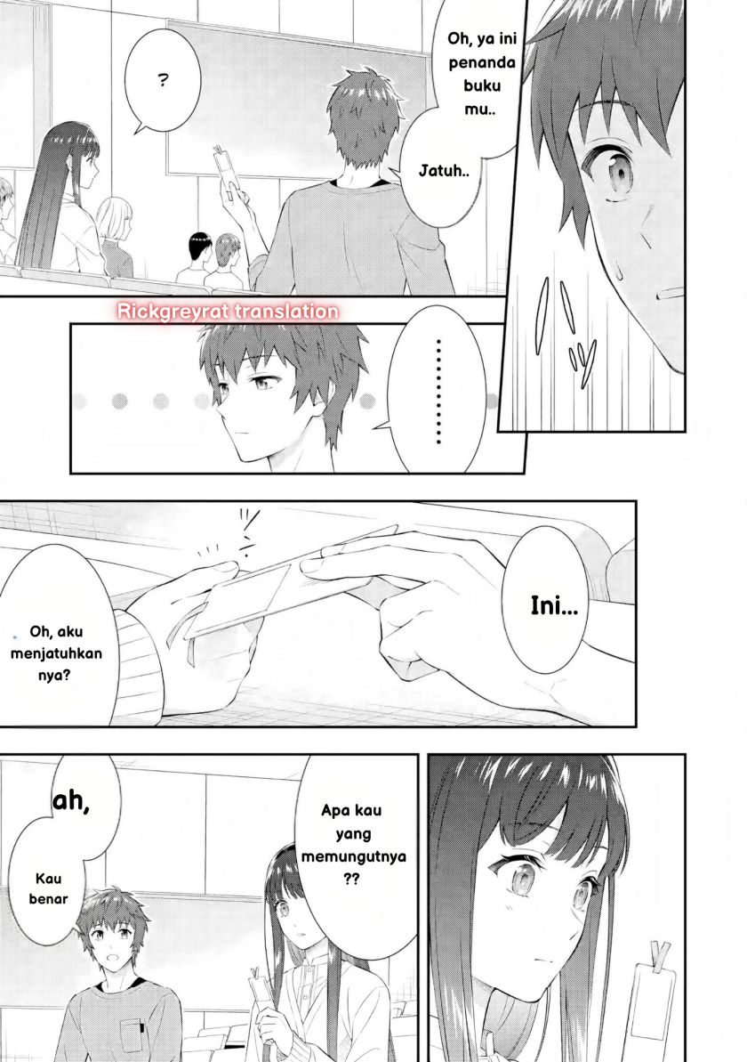 Toumei na Yoru ni Kakeru-kun to, Me ni Mienai Koi wo Shita. Chapter 01 Gambar 42