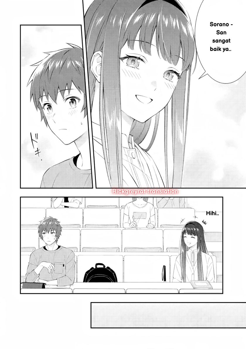 Toumei na Yoru ni Kakeru-kun to, Me ni Mienai Koi wo Shita. Chapter 01 Gambar 43
