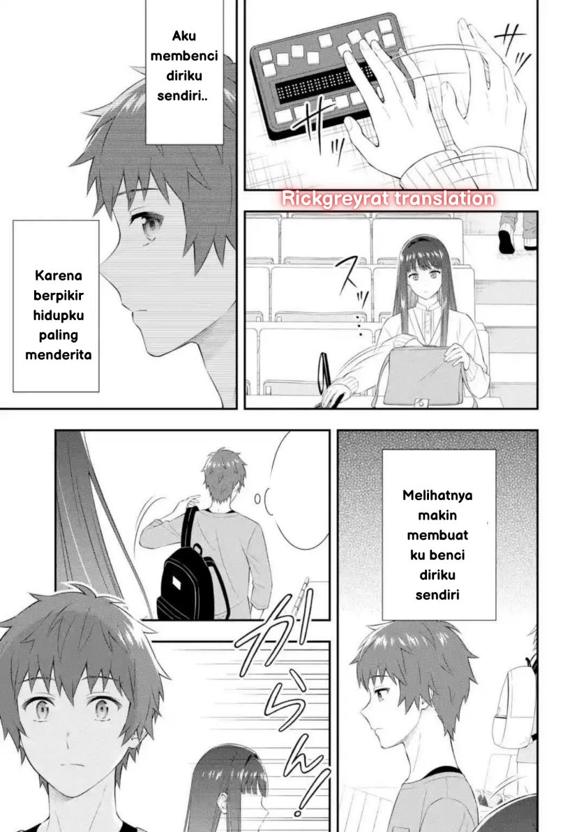 Toumei na Yoru ni Kakeru-kun to, Me ni Mienai Koi wo Shita. Chapter 01 Gambar 46