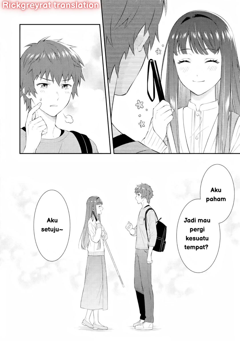Toumei na Yoru ni Kakeru-kun to, Me ni Mienai Koi wo Shita. Chapter 01 Gambar 51
