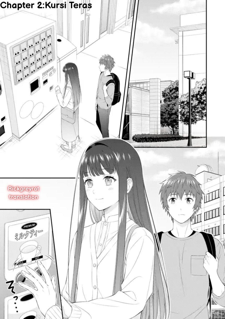 Toumei na Yoru ni Kakeru-kun to, Me ni Mienai Koi wo Shita. Chapter 02 Gambar 1