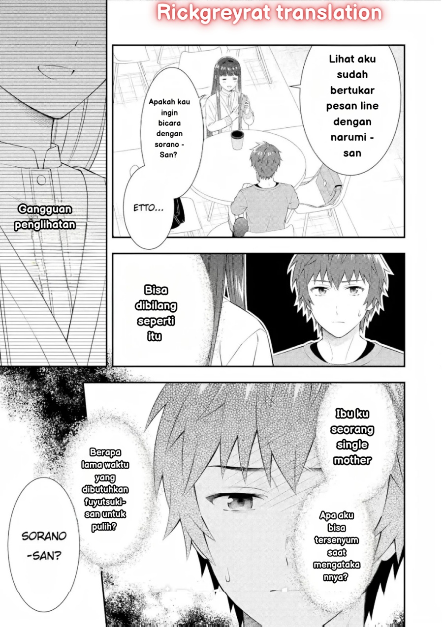 Toumei na Yoru ni Kakeru-kun to, Me ni Mienai Koi wo Shita. Chapter 02 Gambar 9