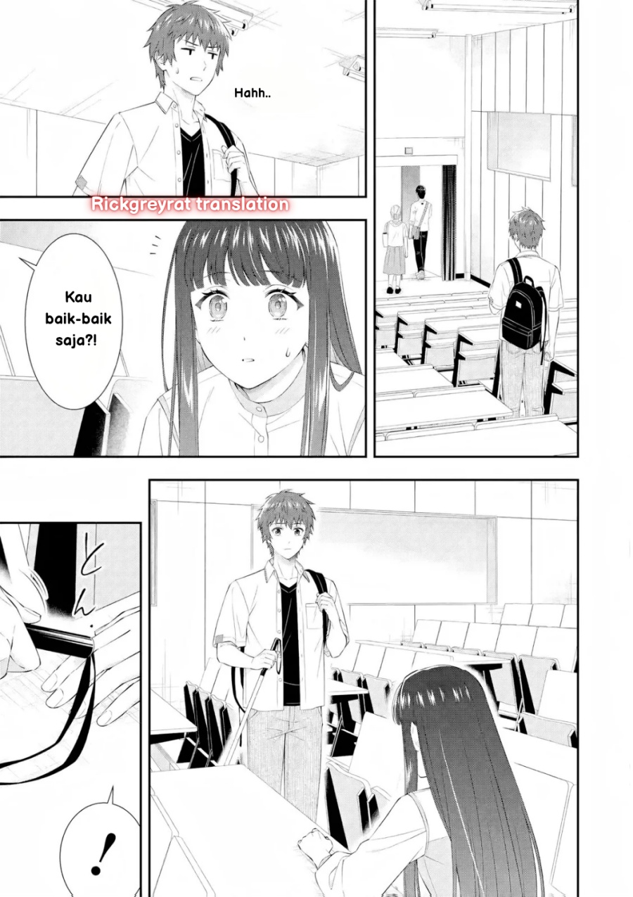 Toumei na Yoru ni Kakeru-kun to, Me ni Mienai Koi wo Shita. Chapter 02 Gambar 13