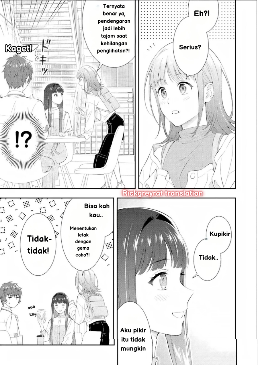 Toumei na Yoru ni Kakeru-kun to, Me ni Mienai Koi wo Shita. Chapter 02 Gambar 17