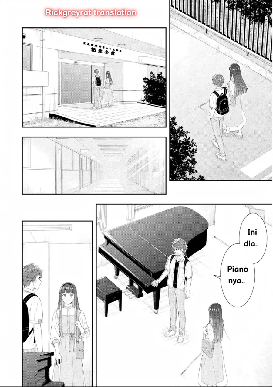 Toumei na Yoru ni Kakeru-kun to, Me ni Mienai Koi wo Shita. Chapter 02 Gambar 24