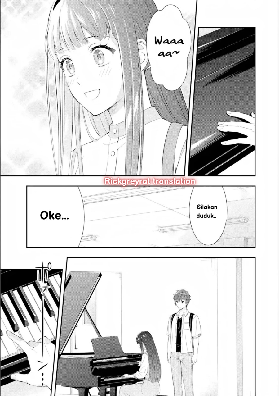 Toumei na Yoru ni Kakeru-kun to, Me ni Mienai Koi wo Shita. Chapter 02 Gambar 25