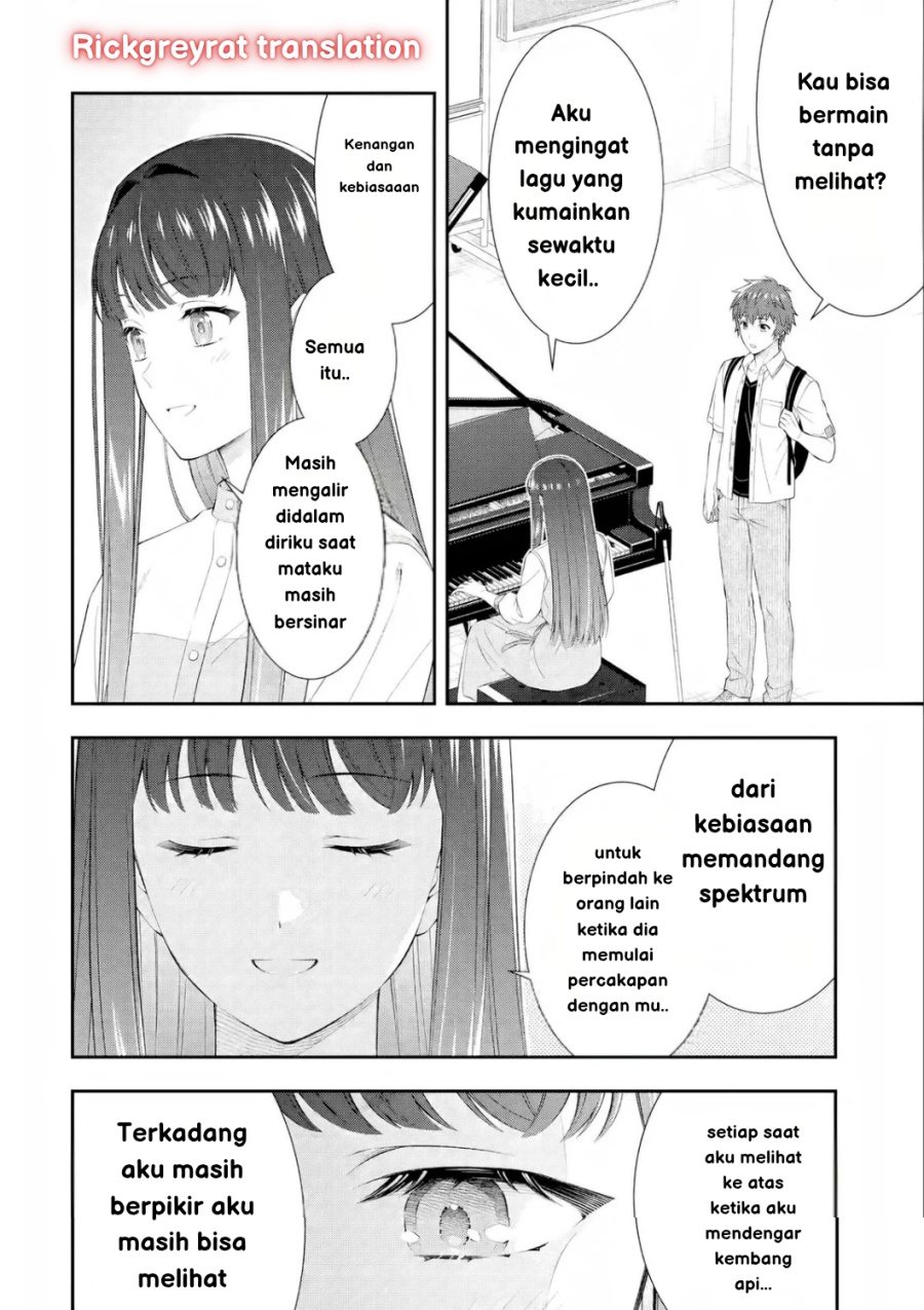 Toumei na Yoru ni Kakeru-kun to, Me ni Mienai Koi wo Shita. Chapter 02 Gambar 26