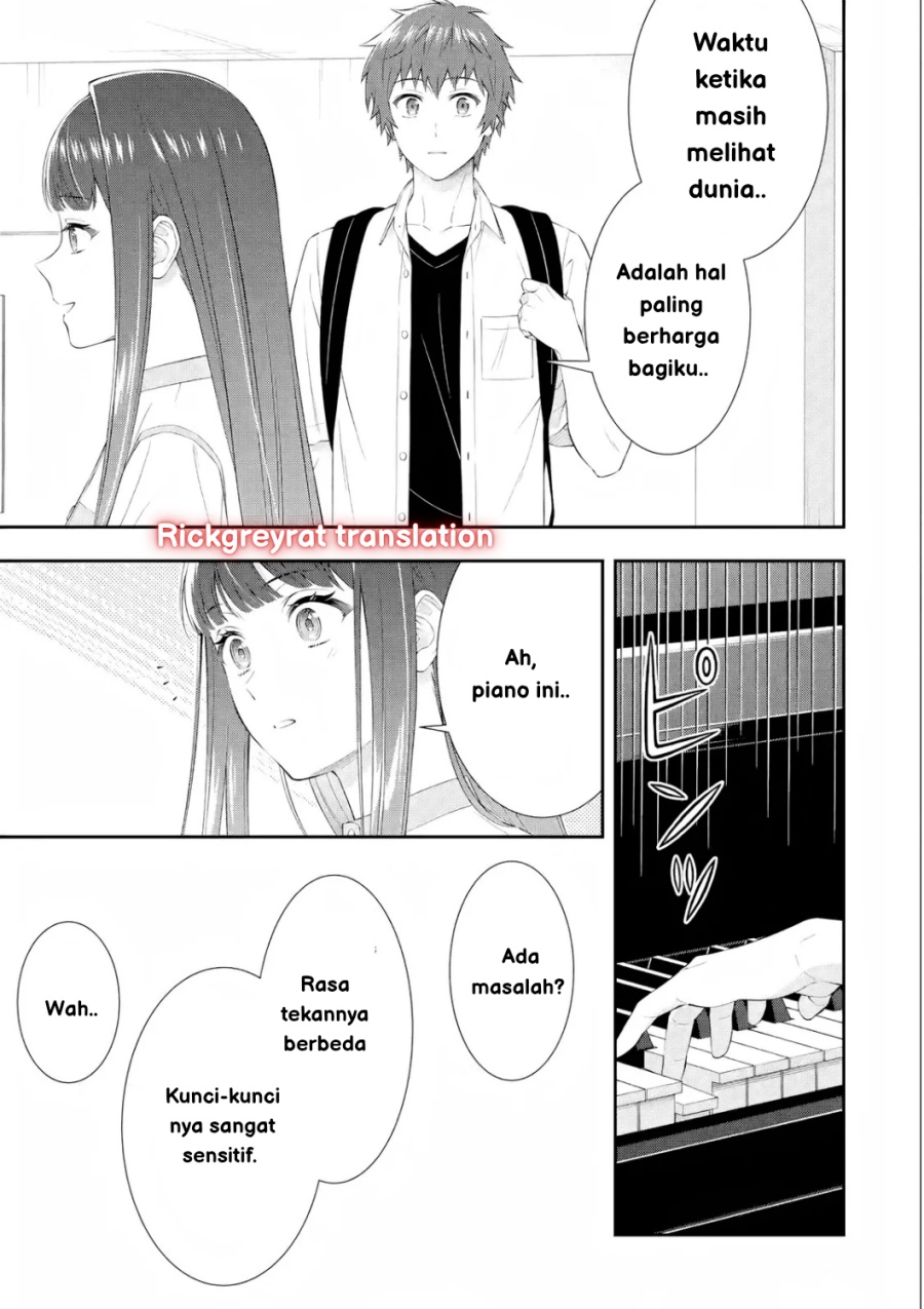 Toumei na Yoru ni Kakeru-kun to, Me ni Mienai Koi wo Shita. Chapter 02 Gambar 27