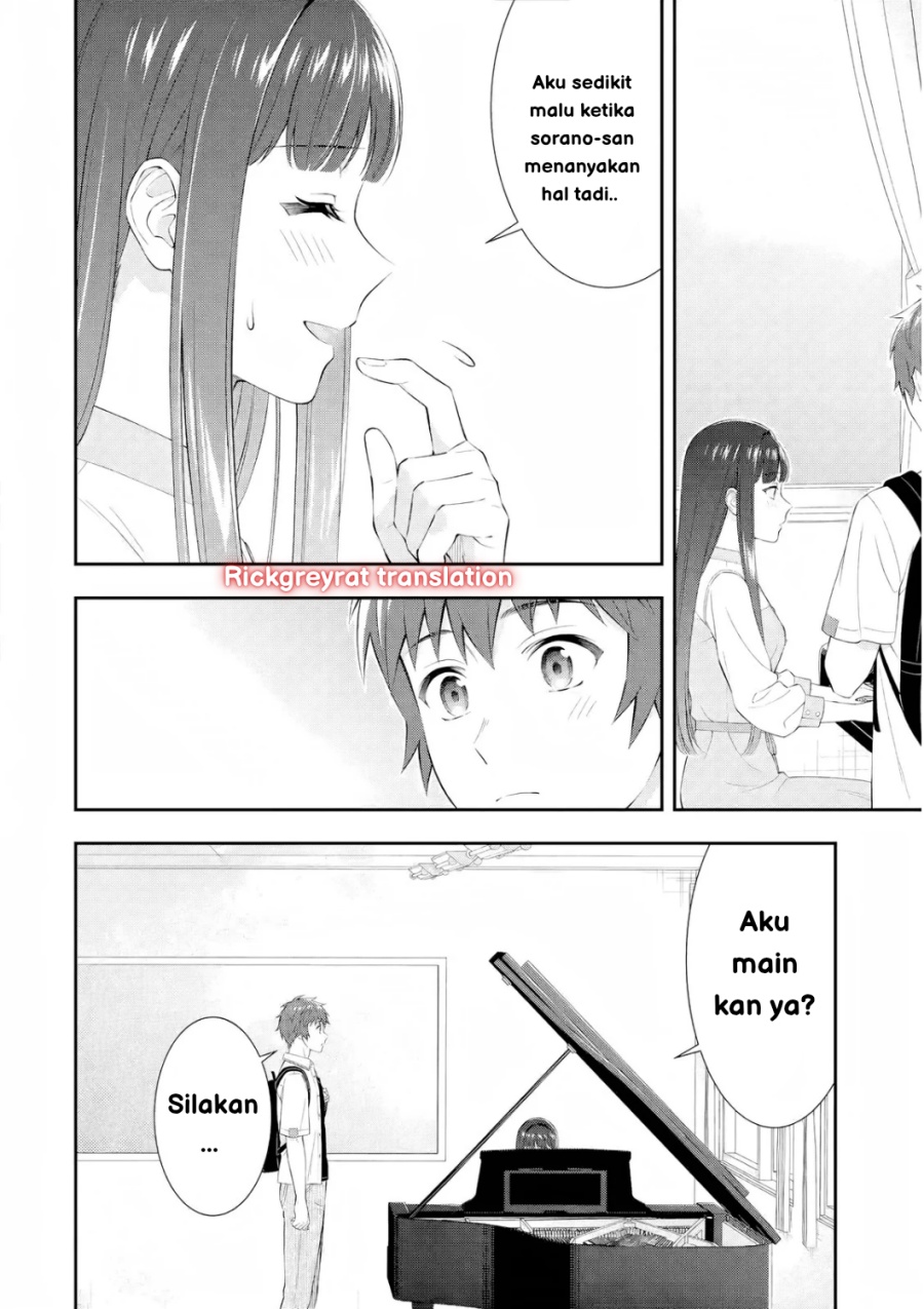 Toumei na Yoru ni Kakeru-kun to, Me ni Mienai Koi wo Shita. Chapter 02 Gambar 28