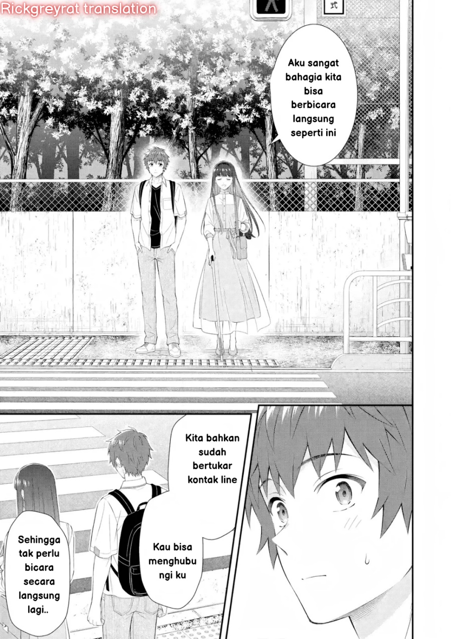 Toumei na Yoru ni Kakeru-kun to, Me ni Mienai Koi wo Shita. Chapter 02 Gambar 40