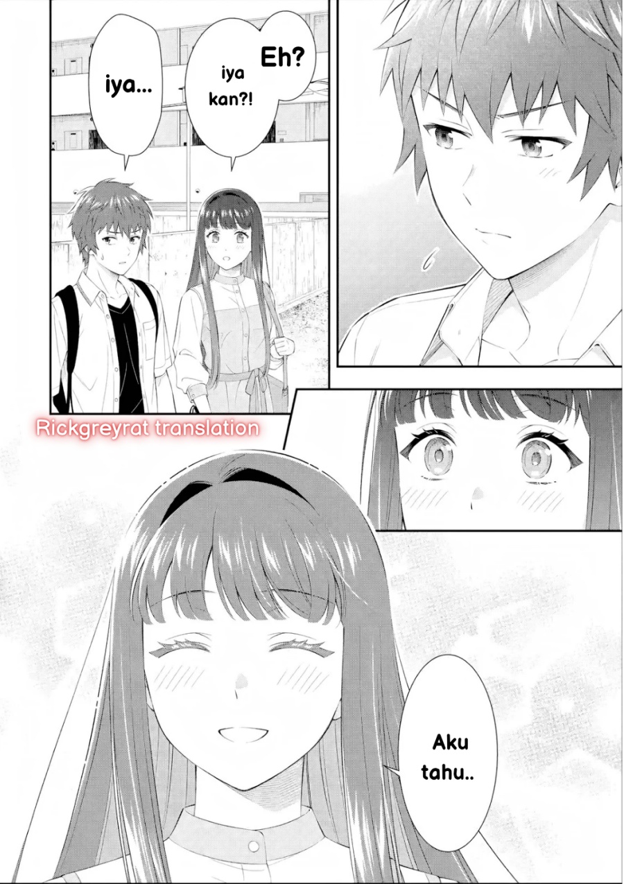 Toumei na Yoru ni Kakeru-kun to, Me ni Mienai Koi wo Shita. Chapter 02 Gambar 41