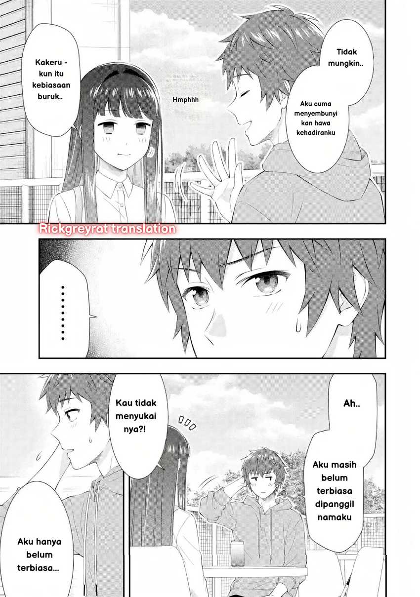 Toumei na Yoru ni Kakeru-kun to, Me ni Mienai Koi wo Shita. Chapter 03 Gambar 3