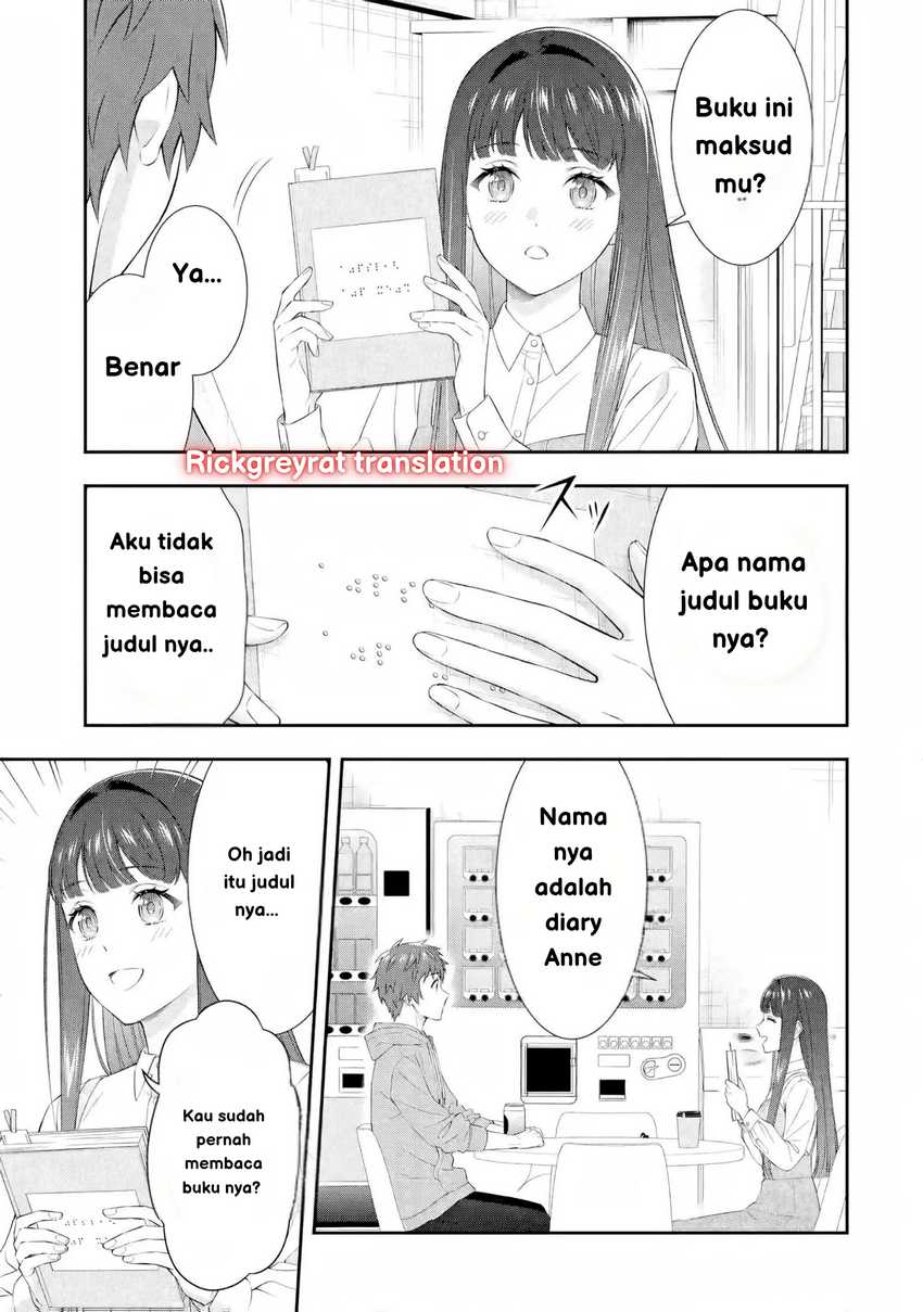 Toumei na Yoru ni Kakeru-kun to, Me ni Mienai Koi wo Shita. Chapter 03 Gambar 5
