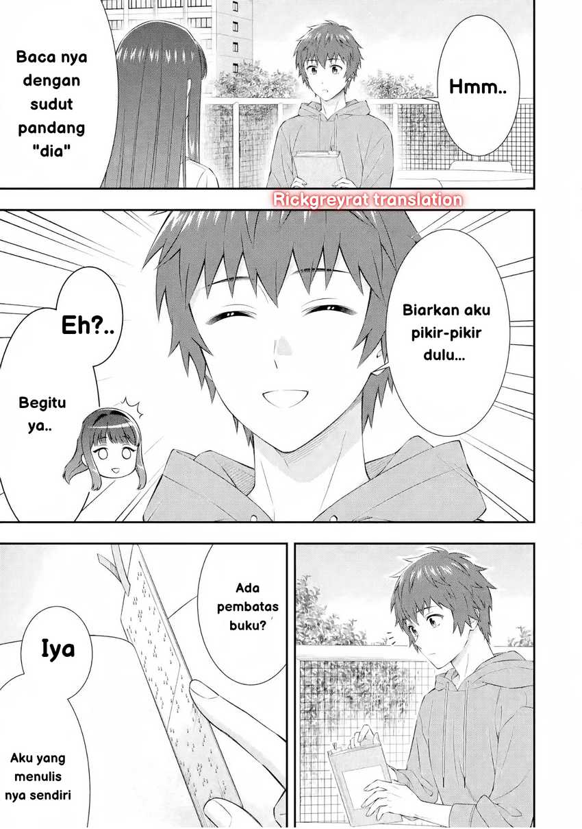 Toumei na Yoru ni Kakeru-kun to, Me ni Mienai Koi wo Shita. Chapter 03 Gambar 9