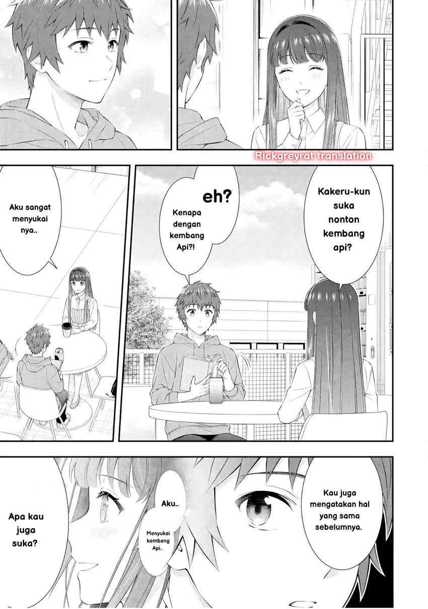 Toumei na Yoru ni Kakeru-kun to, Me ni Mienai Koi wo Shita. Chapter 03 Gambar 11