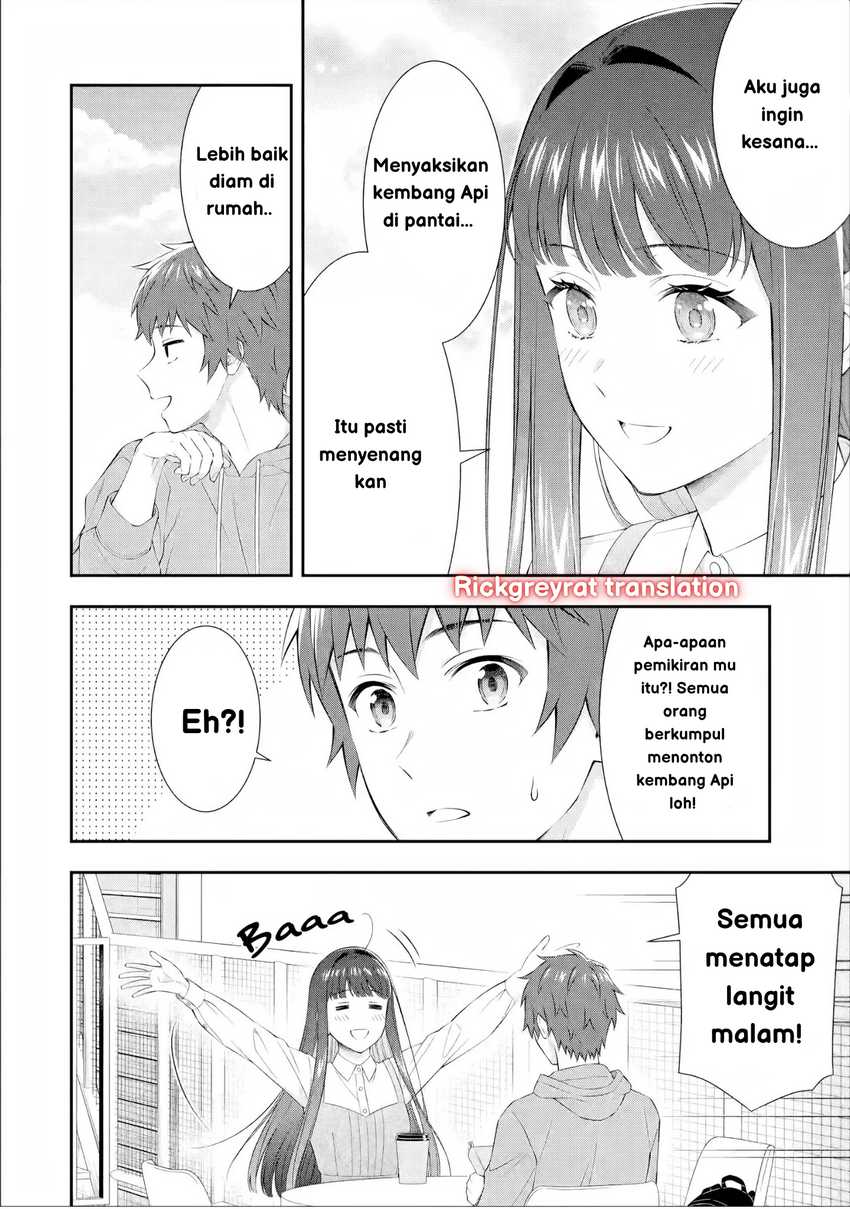 Toumei na Yoru ni Kakeru-kun to, Me ni Mienai Koi wo Shita. Chapter 03 Gambar 14