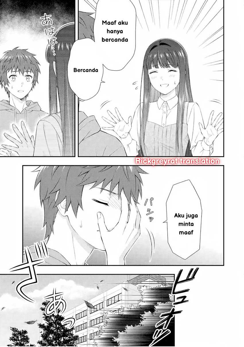 Toumei na Yoru ni Kakeru-kun to, Me ni Mienai Koi wo Shita. Chapter 03 Gambar 19
