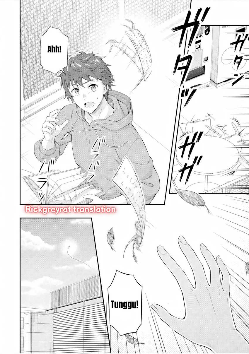 Toumei na Yoru ni Kakeru-kun to, Me ni Mienai Koi wo Shita. Chapter 03 Gambar 20